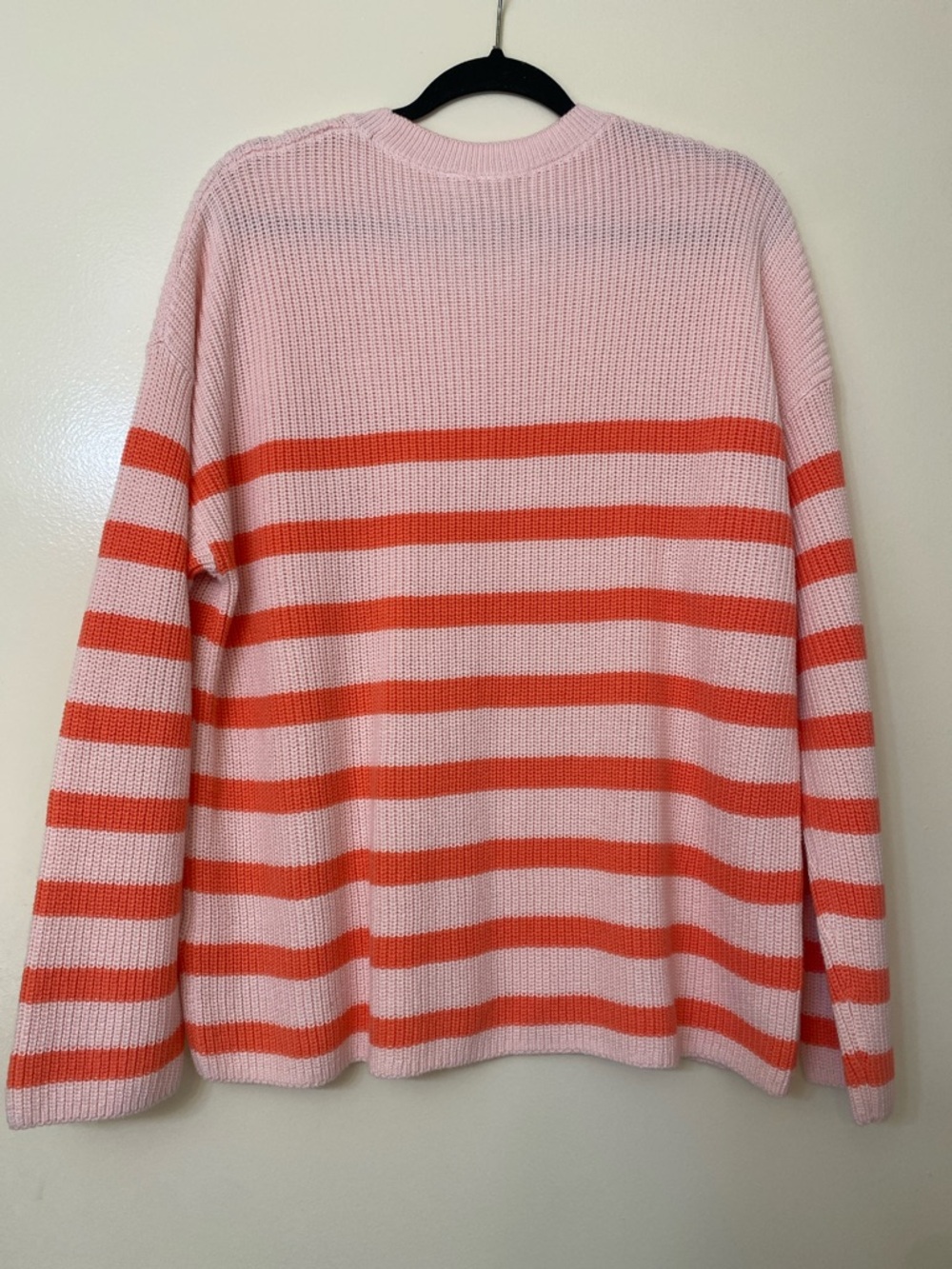GAP Pink Stripped Crewneck Sweater - Picture 4 of 4